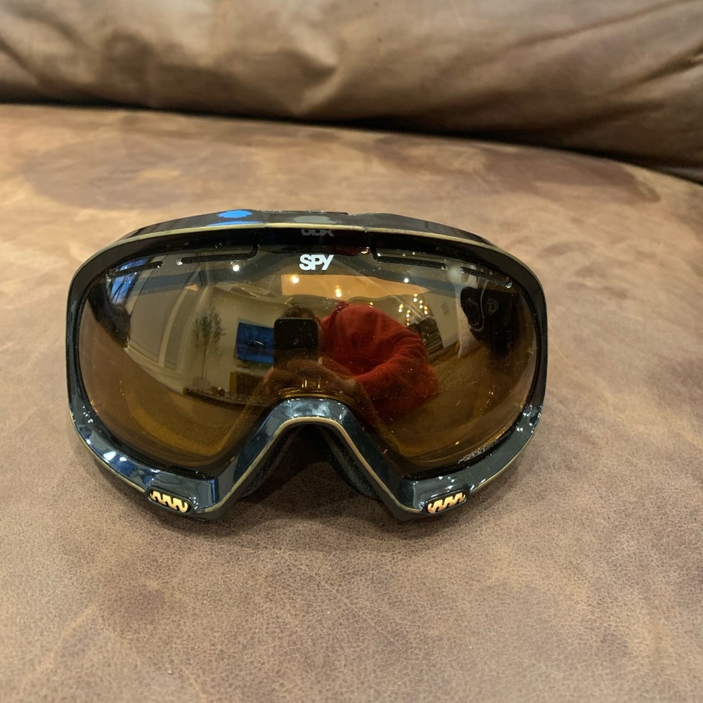 Spy Bias Black and Gold Goggles